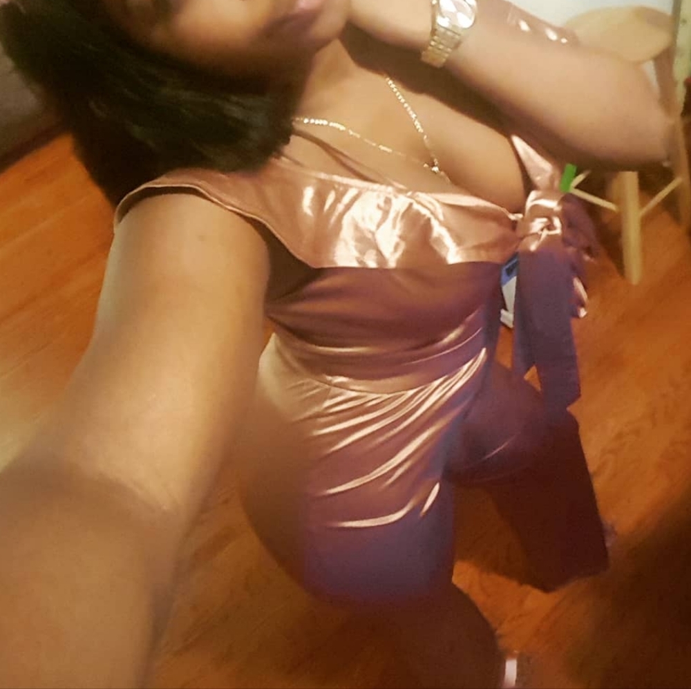 Rose satin jumpsuit